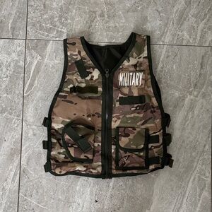 Kids Camouflage Military Vest